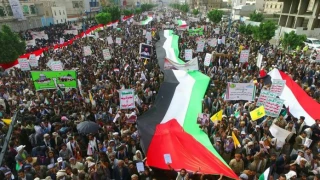 Warga Palestina gelar unjuk rasa menuntut Otorita Ramallah menghentikan kebijakan hukuman terhadap penduduk Gaza