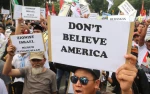 Hari Al Quds Sedunia, Masyarakat Indonesia Berdemo di depan Kedubes AS  2