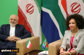 رایزنی برجامی ظریف و وزیر خارجه آفریقای جنوبی