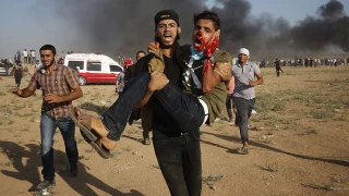 35 Warga Gaza Cedera di Pawai Akbar Hak untuk Pulang