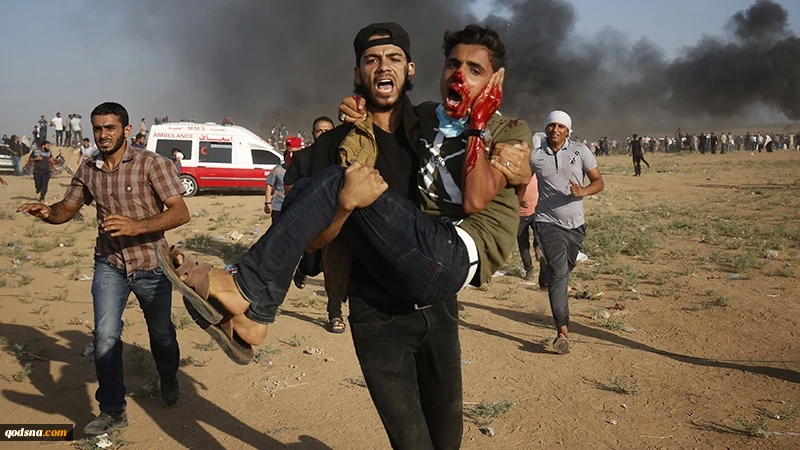 35 Warga Gaza Cedera di Pawai Akbar Hak untuk Pulang
 2