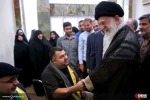 دیدار جانبازان حزب‌الله لبنان با رهبر معظم انقلاب 4