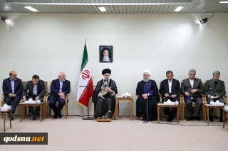 رهبر معظم انقلاب در دیدار رئیس‌جمهور و اعضای هیئت دولت:

نشان دادن اقتدار در مقابل بیگانگان بویژه امریکایی‌ها امری لازم است/تحرک عملیاتی و هدفمند دیپلماسی افزایش یابد/مشکلات را با مردم در میان بگذارید و  نقشه دشمن را برای آنها تبیین کنید