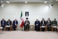 رهبر معظم انقلاب در دیدار رئیس‌جمهور و اعضای هیئت دولت:

نشان دادن اقتدار در مقابل بیگانگان بویژه امریکایی‌ها امری لازم است/تحرک عملیاتی و هدفمند دیپلماسی افزایش یابد/مشکلات را با مردم در میان بگذارید و  نقشه دشمن را برای آنها تبیین کنید
