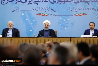 الرئيس الايراني للدول العربية : لايمكنكم إستعادة أرض فلسطين وإعادة الفلسطينيين اليها عبر إقامة مؤتمرات
