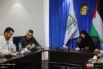 كريمة الامام الخميني تستقبل اعضاء جمعية هوية المقاومة 3