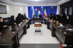 دیدار تیم بانوان جمعیت دفاع از ملت فلسطین با فرزند امام 3