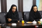 دیدار تیم بانوان جمعیت دفاع از ملت فلسطین با فرزند امام 7