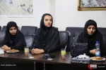 دیدار تیم بانوان جمعیت دفاع از ملت فلسطین با فرزند امام 9