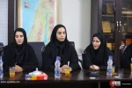دیدار تیم بانوان جمعیت دفاع از ملت فلسطین با فرزند امام 14