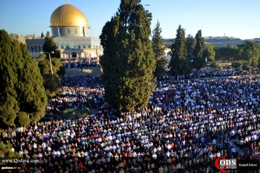 Solat Idul Adha di Masjid al-Aqsa 2