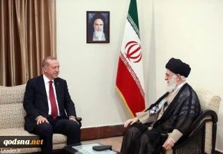 رهبر معظم انقلاب اسلامی در دیدار رییس ‌جمهوری ترکیه و هیئت همراه:

مهمترین نیاز امروز دنیای اسلام اتحاد کشورهای اسلامی است/مسئله فلسطین همواره مهم است و لحظه‌ای نباید از آن غفلت کرد