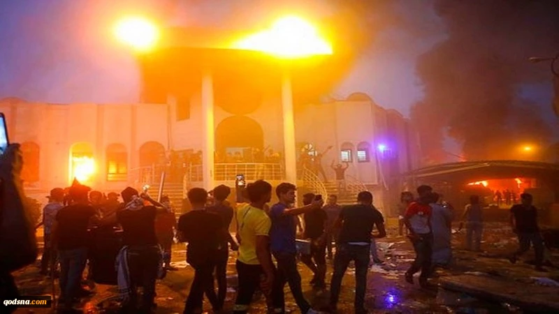 Konsulatnya Dibakar di Basrah Irak, Iran Layangkan Protes ke Pemerintah Irak 2