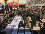 Iranians holding funeral for victims of Ahvaz terrorist attack
 2