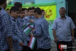 مراسم نمادین زنگ همبستگی با کودکان فلسطینی 9