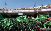 حضور رهبر معظم انقلاب در اجتماع عظیم بسیجیان در ورزشگاه ازادی
 12