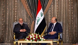 برهم صالح يشد بدعم ايران في مكافحة الارهاب ويؤكد تعزيز العلاقات معها