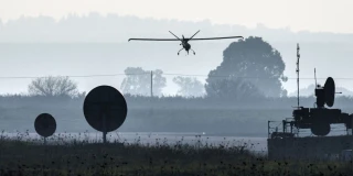 Drone Israel menghantam menara pengawas di Gaza Selatan