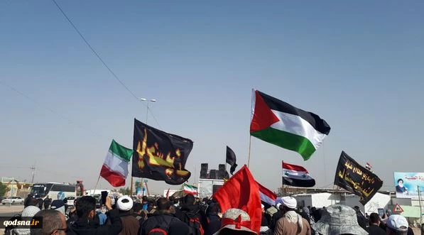از راهپیمایی عشاق کربلا تا راهپیمایی بازگشت
تجلی عملی راه قدس از کربلا می گذرد+تصاویر 2