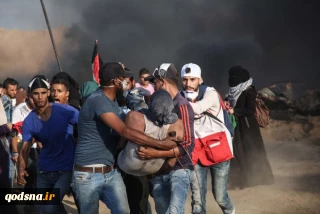 شهادت یک شهروند فلسطینی در نوارغزه