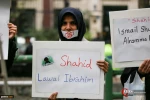 Puluhan Aktivis berkumpul di UN-Tehran mendukung Pembebasan Sheikh Zakzaky 10