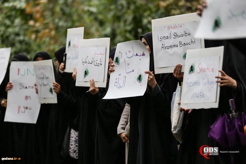Puluhan Aktivis berkumpul di UN-Tehran mendukung Pembebasan Sheikh Zakzaky 12