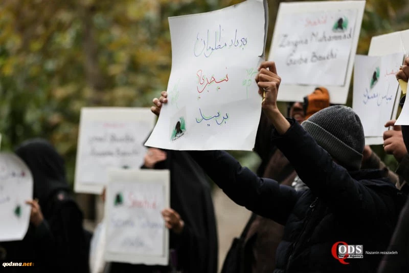 Puluhan Aktivis berkumpul di UN-Tehran mendukung Pembebasan Sheikh Zakzaky 13