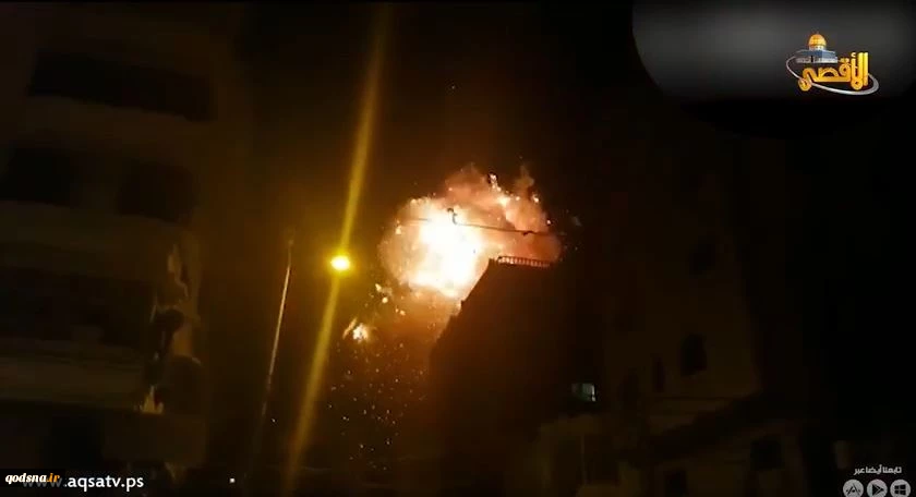 Israel Bombardir Gaza, Gedung Televisi Al Aqsa Rusak Parah 2