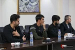 A session titled as "Role of Literature in Resistance" was convened at Qodsna HQ 14