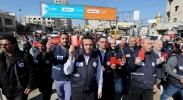 حمله رژیم صهیونیستی به راهپیمایی روزنامه نگاران بین المللی در شمال قدس 4