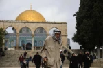 نماز جماعت باشکوه مسجدالاقصی 6