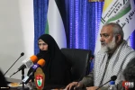 اعضاء اللجنة العلياء لاقامة مراسم الذكري الأربعين لانتصار الثورة الإسلامية يلتقون كريمة الإمام الخميني(رض) 2