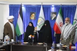 اعضاء اللجنة العلیاء لاقامة مراسم الذکری الأربعین لانتصار الثورة الإسلامیة یلتقون کریمة الإمام الخمینی(رض) 13