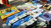 نمایشگاه تولیدات فرهنگی جمعیت دفاع از ملت فلسطین در حاشیه نماز جمعه تهران 2