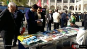 نمایشگاه تولیدات فرهنگی جمعیت دفاع از ملت فلسطین در حاشیه نماز جمعه تهران 9