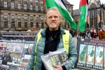 Aktivis Belanda melakukan aksi protes sendiri setiap minggu terhadap kezaliman Israel 2