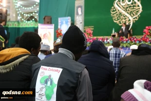 با حضور 400 تن از طلاب نیجریه برگزار شد؛

گزارش قدسنا از سومین سالگرد حادثه زاریا در مسجد مقدس جمکران/ حجت الاسلام طباطبایی: شیخ زکزاکی در سیره عملی شانه به شانه ابالفضل العباس زده و پیروی واقعی امام عصر (عج) است / اسماعیل شعیب: ارتش نیجریه اعتراف می‎کن
