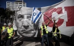 Aksi Unjuk Rasa Rompi Kuning Isreal 8