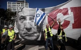 Aksi Unjuk Rasa Rompi Kuning Isreal 8