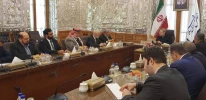 وفد "التشريعي" الفلسطيني برئاسة الزهار يلتقي رئيس البرلمان الإيراني 2