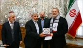 وفد "التشريعي" الفلسطيني برئاسة الزهار يلتقي رئيس البرلمان الإيراني 3