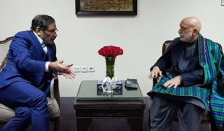 خلال لقائه حامد كرزاي.. 

امين المجلس الاعلى للامن القومي الايراني : التواجد الاميركي في افغانستان لم يسفر سوى عن زعزعة الامن فيها