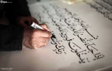 فنان فلسطيني يعيل أسرته بالعمل كرسام وخطاط منذ أكثر من 38 عامًا 3