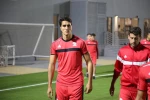 جانب من تدريبات المنتخب الفلسطيني لبطولة كأس آسيا  17