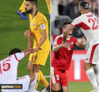 جوانمردی در میدان فوتبال+ تصویر
