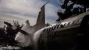 Pesawat Boeing 707 Jatuh atas Rumah Warga Tehran di Iran 7