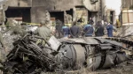 Pesawat Boeing 707 Jatuh atas Rumah Warga Tehran di Iran 20