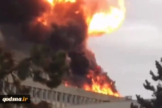 انفجار و آتش‎سوزی در دانشگاه لیون فرانسه+فیلم