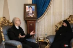 دیدار دکتر  زهرا مصطفوی با دکتر علی اکبر صالحی در حاشیه نهمین همایش غزه نماد مقاومت 8