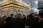 حضور معاون اول رئیس جمهور در حرم مطهر حضرت زینب (س) 8
